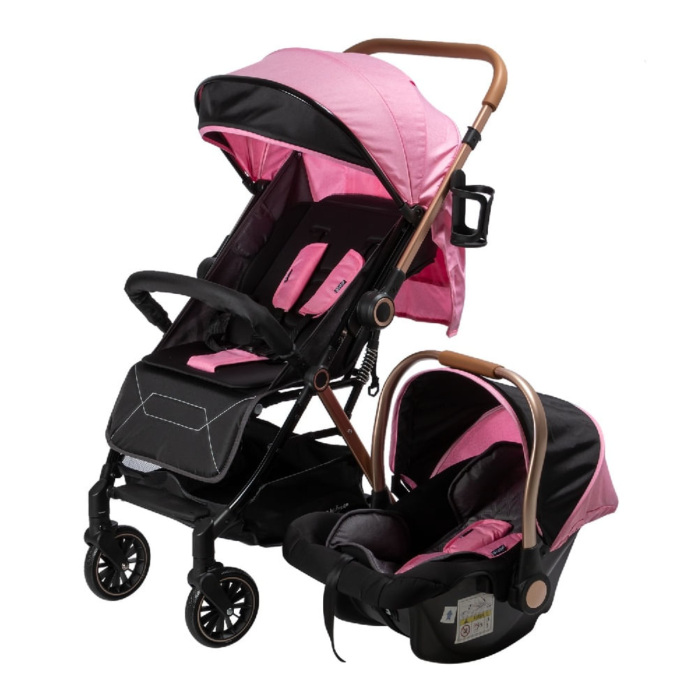 Coche Maleta Kibo Plus EB186 -Rosado