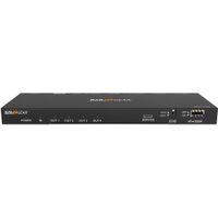 BZBGEAR Splitter HDMI 4 Puertos 4K 60Hz con Salida de Audio Digital/Analógica