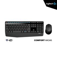 KIT LOGITECH 2 EN 1 TECLADO Y MOUSE MK345 INALAMBRICO