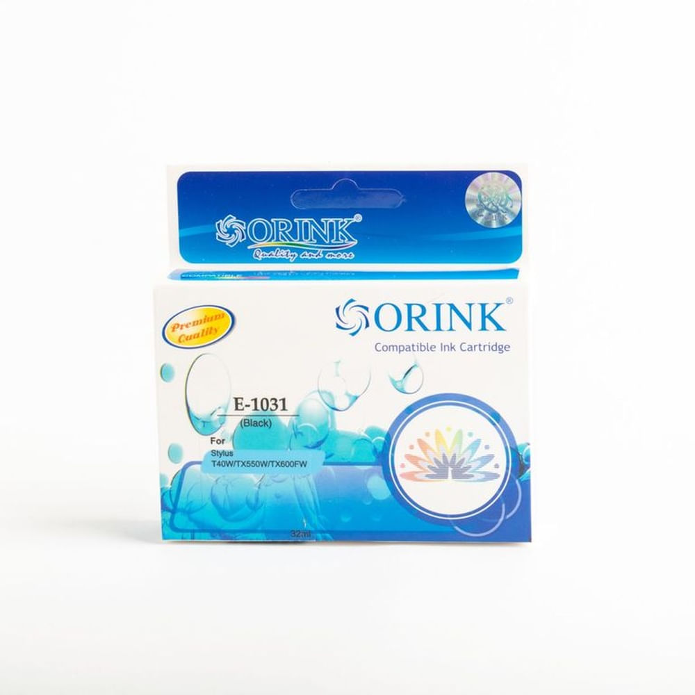 Cartucho de tinta Compatible Orink T103 Negro Black 32 ml para Epson