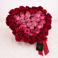 Heart Box - Flores natulares