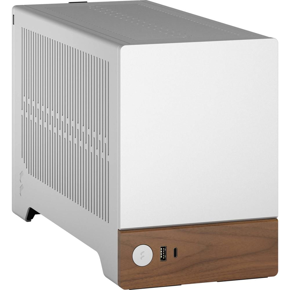 Fractal Design Terra Mini-ITX Case Plata - Soporte para Placas Base Mini-ITX, Estructura d