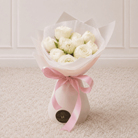 Mini ramo Blair - Rosas inglesas blancas