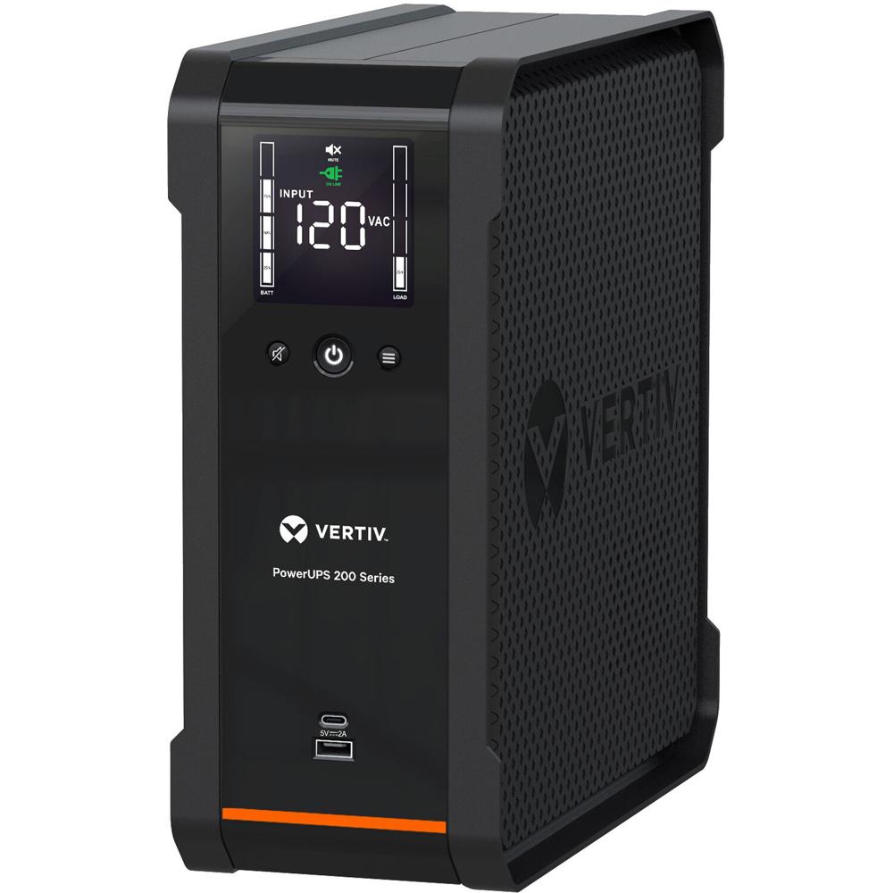 VERTIV UPS Liebert PSA6-1350LVT 1350VA 850W Interactivo con Pantalla LCD y Puertos USB