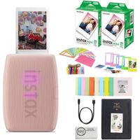 IMPRESORA FUJIFILM INSTAX MINI LINK 3 + PELÍCULA MINI 40HJ + ÁLBUM SET 5PZS | ROSA