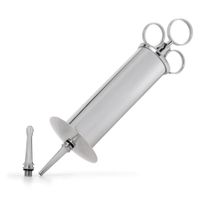 Jeringa para Lavado de Oído de Acero Inoxidable 100 ML