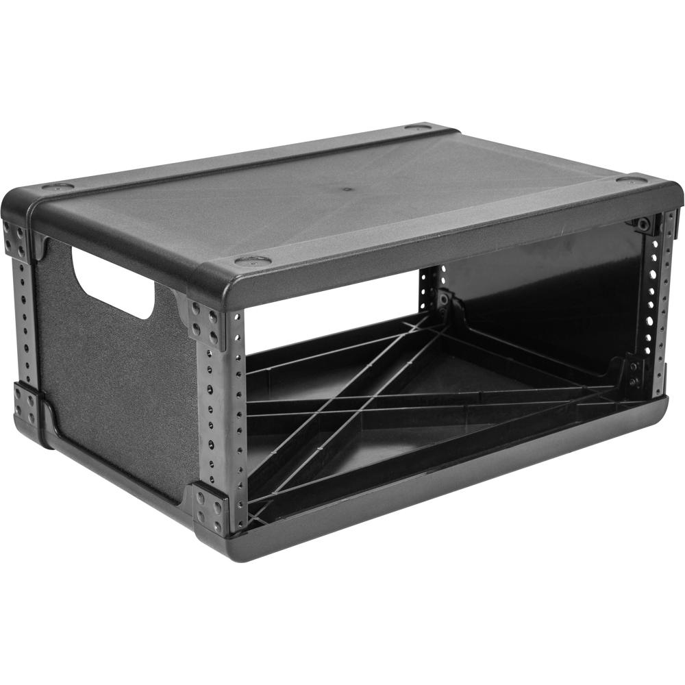 SKB Rack Frame 3I-M4U13-FRM 4 RU, Profundidad de 13"" con Rieles de Acero y Base Apilable