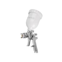 Pistola p pintar gravedad HVLP vaso plástico 2 mm TRUPER - 12131