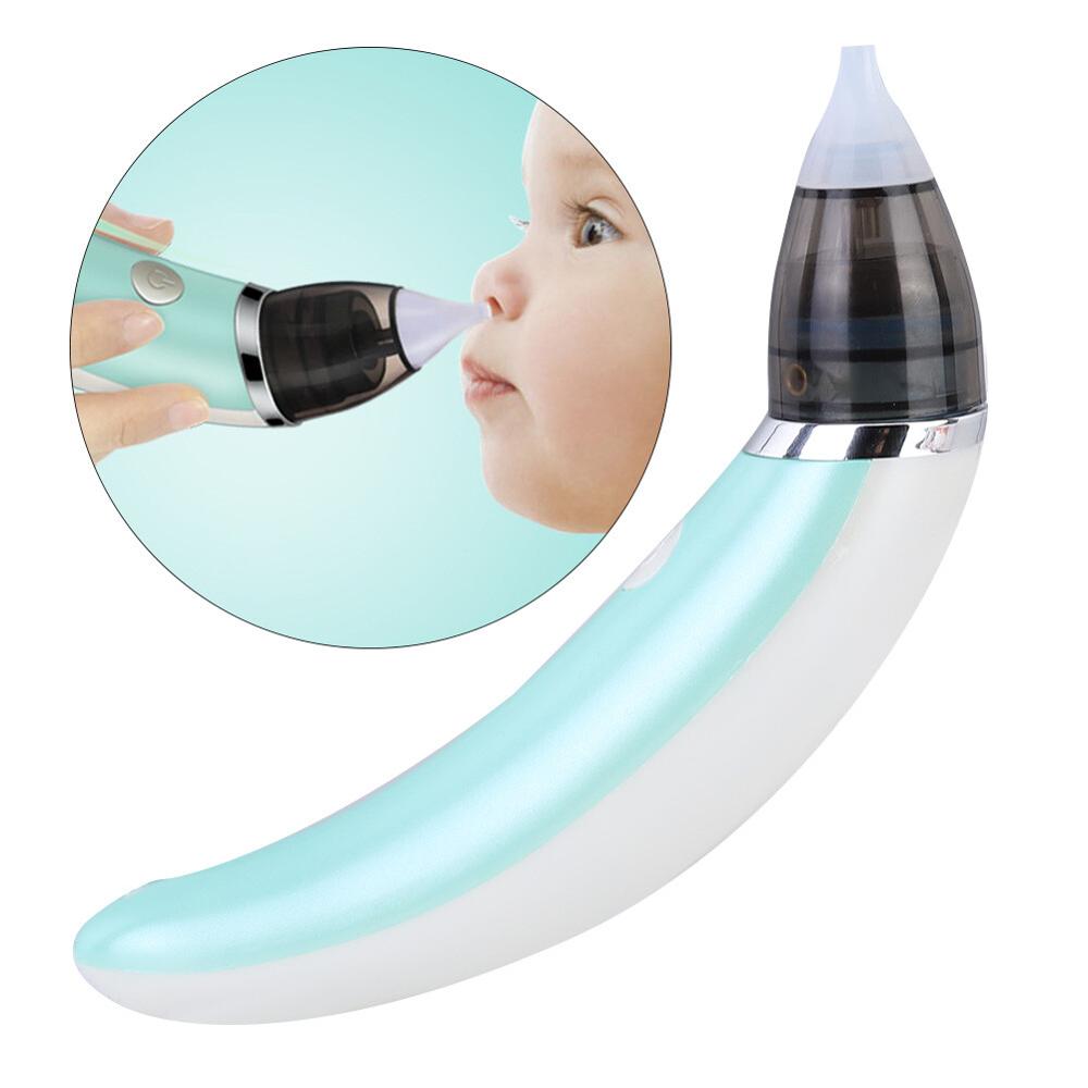 Saca Mocos Para Bebes Aspirador Nasal Eléctrico Recargable Limpiador De Nariz
