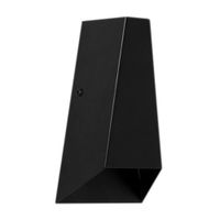 Aplique LED Inspire Soria Negro 410lm 3000k