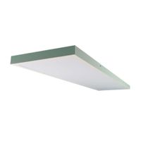 Panel LED Luminika 48W 30x120cm Luz Fría Adosado Aluminio/Acrílico