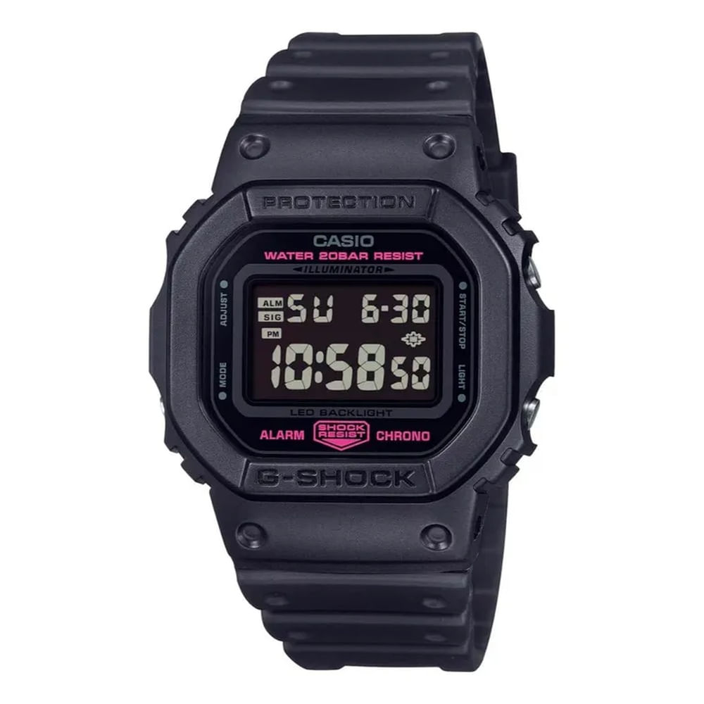 Reloj G-Shock Para Hombre DW-5600PK-1 REL0023798