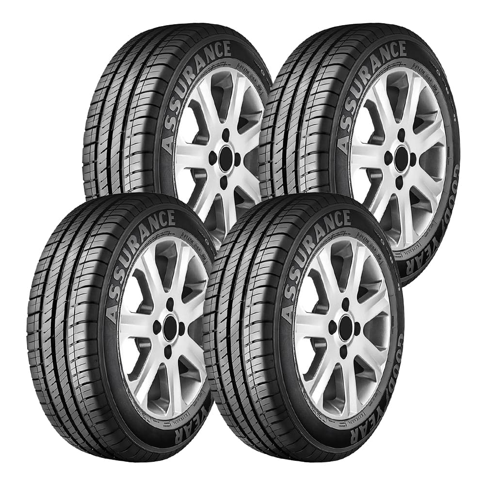 Kit 4 llantas 18565R15 88T Assurance Goodyear