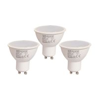 Pack X 3 Foco LED Dic GU10 4W Luz Cálida Orange