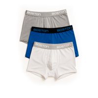 Pack x3 Bóxer Corto Boston Kids Multicolor 2