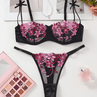 Set de Lencería negro para mujer L - ANTO