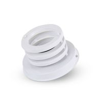 Spot incandescente 3 anillos 1 luz blanco Gocia