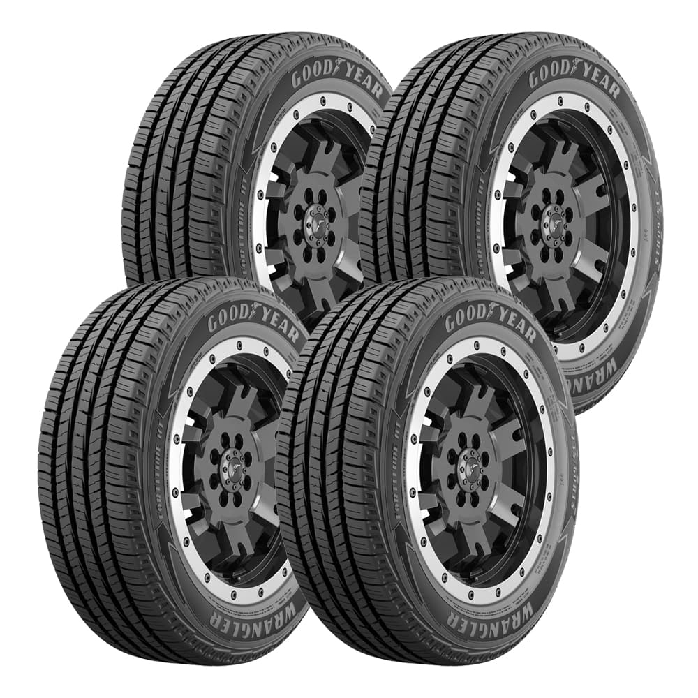 Kit 4 llantas 23560R16 100H Wrangler Fortitude HT Goodyear