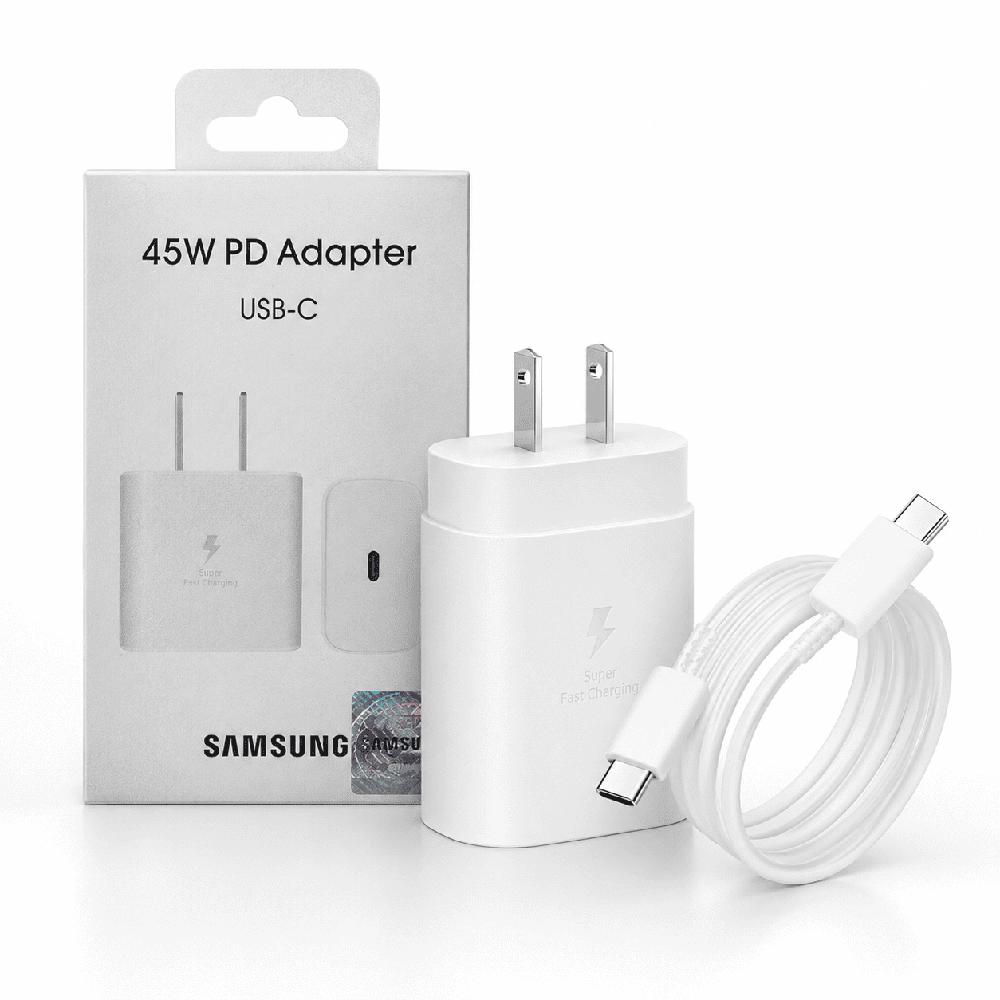Cargador para Samsung 45w Tipo C Blanco
