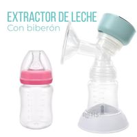 PRUE Extractor De Leche Biberón 180 Ml Eléctrico Pantalla LED Y 4 Modos