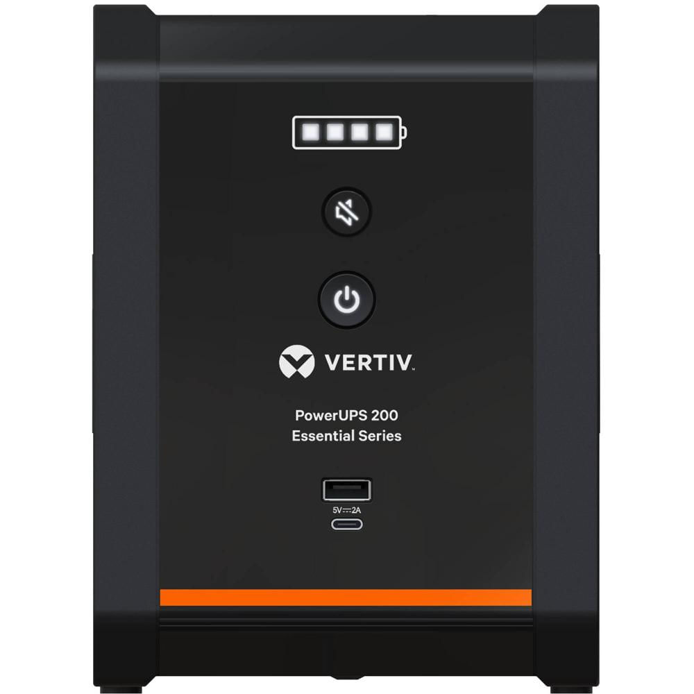 VERTIV UPS Liebert PSA6E-1500LVT 1500VA/850W con 8 Salidas NEMA 5-15R, Puertos USB-A y USB