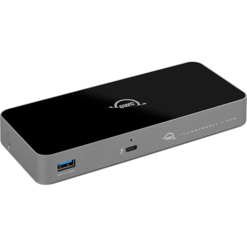OWC Hub Thunderbolt 5 - 3 Puertos USB-C Thunderbolt 5, 1 Puerto USB-A 3.2 Gen 2, Soporte p