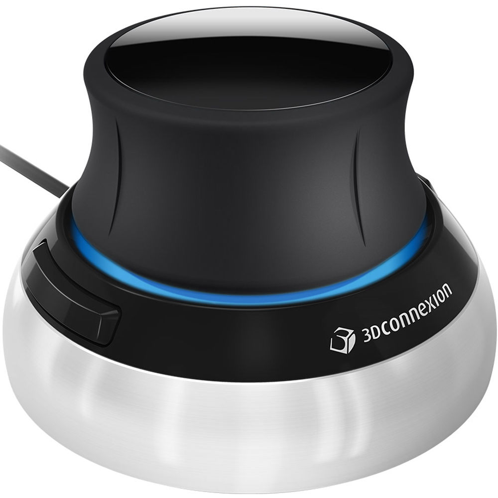 3Dconnexion SpaceMouse Compact - Navegador 3D para CAD - Sensor de 6 Grados de Libertad, 2