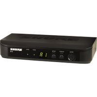 Shure BLX4 Receptor Inalámbrico de Mesa J11 (596 a 616 MHz) - Diseño Compacto, 123 Frecu