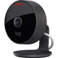 Logitech Cámara de Seguridad Exterior Circle View 1080p con Visión Nocturna, 180° de Ca