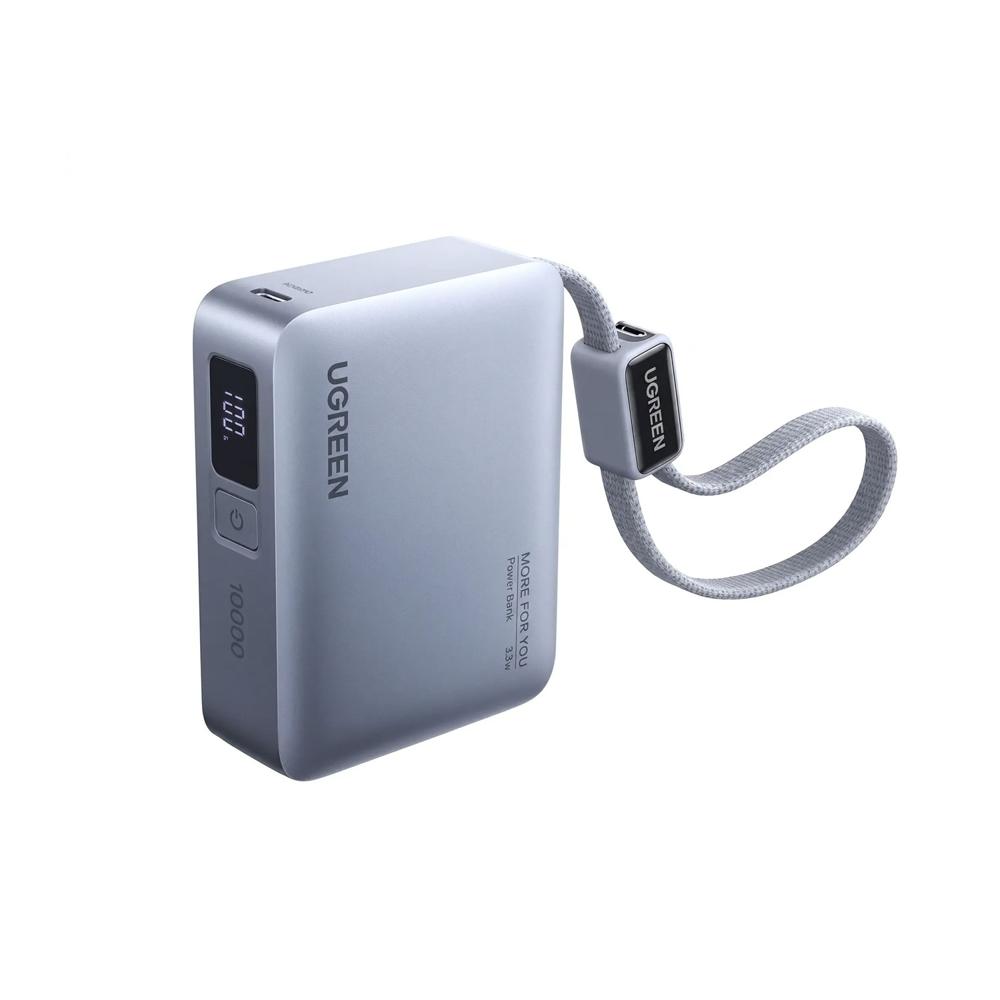 Power Bank Ugreen 33W Carga Rápida Portátil 10000 mAh PB584-75173B