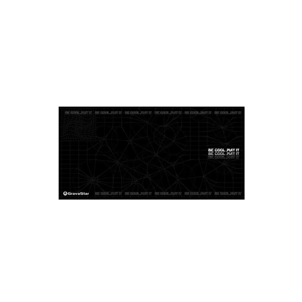 Mouse Pad Gravastar XL Color Negro