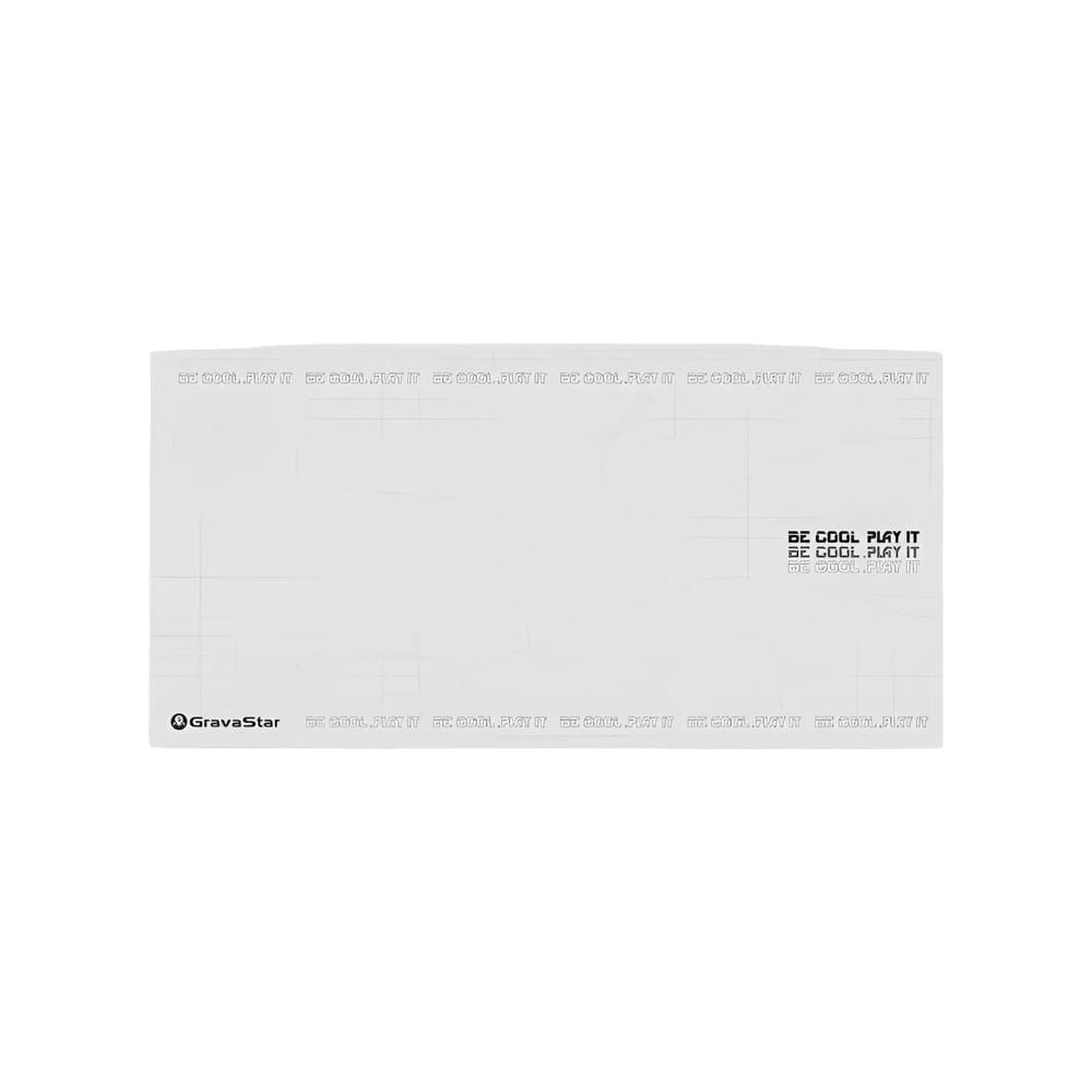 Mouse Pad Gravastar XL Color Blanco