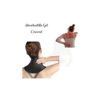 Almohadilla de Gel Terapéutica Cervical Negro