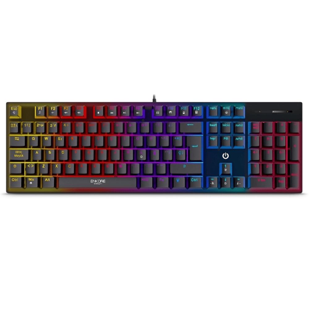 Teclado Gamer Rainbow Brain - ENK 603