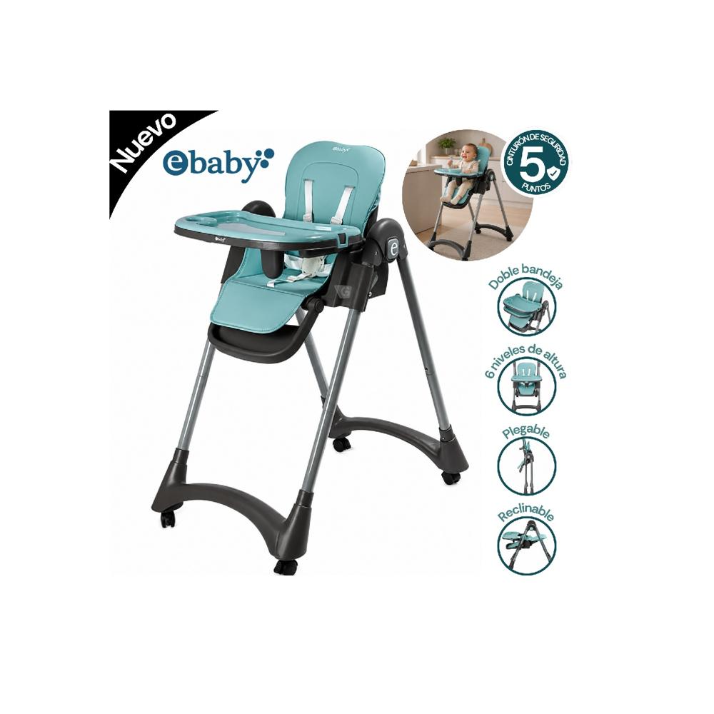Silla de comer LEIA EB642 Verde
