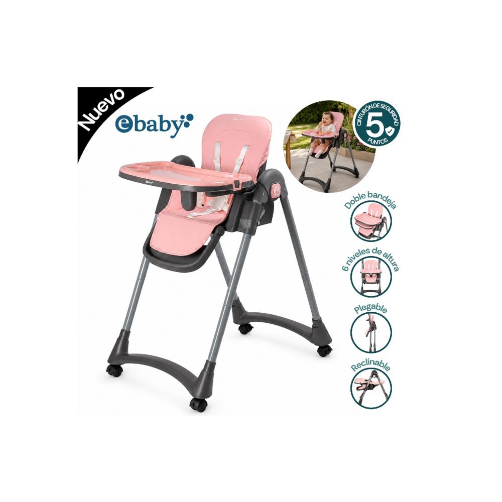 Silla de comer LEIA EB642 Rosado