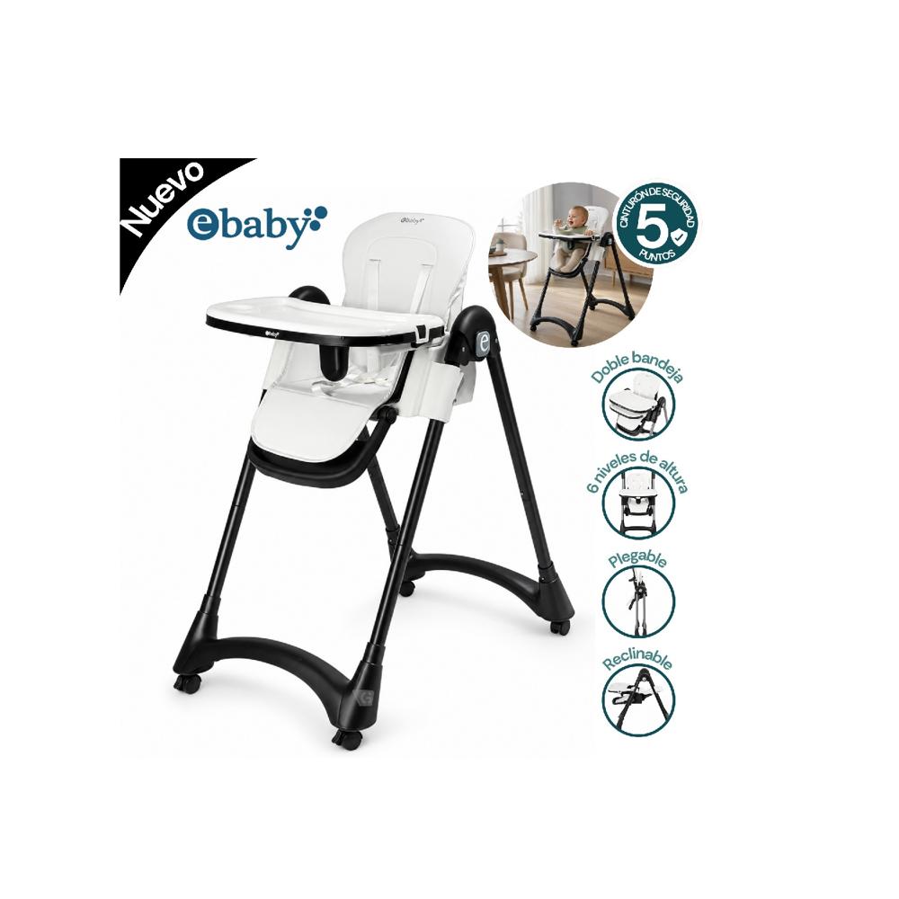 Silla de comer LEIA EB642 Blanco