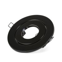 Spot para dicroico Llano Gocia 13.5cm Negro