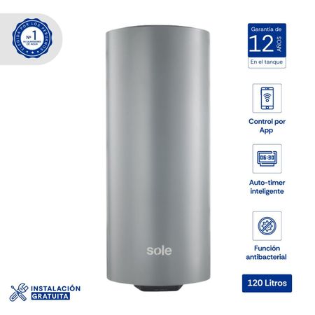 Terma Eléctrica Sole SOLTEGE120C Genius Wifi 120L
