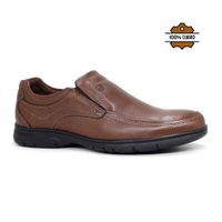 Zapatos Mocasines Casuales Hombre DRT5-CL26Q3 Marrón