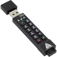 Apricorn Aegis Secure Key 3NX USB 3.1 Flash Drive 64GB con Encriptación AES-XTS y Teclado
