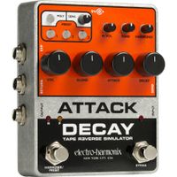 Electro-Harmonix Attack Decay Pedal Simulador de Tape Reverse para Guitarra Eléctrica con