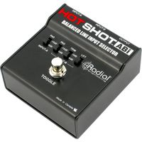 Radial Engineering Hotshot ABi Selector de Entrada Balanceada con Chasis de Acero de 14-Ga