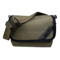 Domke F-5XB Bolsa de Hombro Edición Limitada Basketweave Olive - Resistente al Agua, Comp