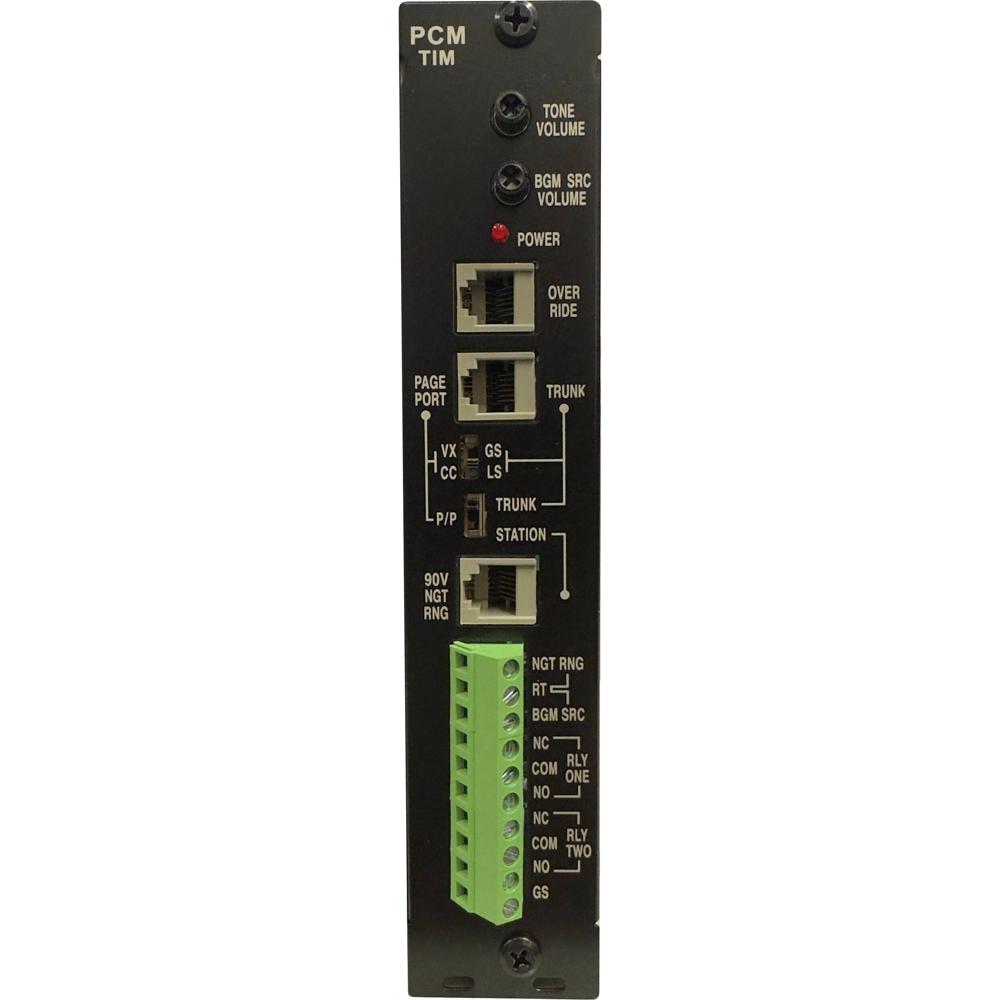 Bogen Módulo de Interfaz Telefónica PCMTIM para Sistema de Paging PCM2000 - Conexión de