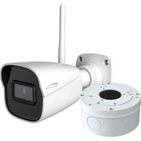 Speco Technologies Cámara Bullet Wi-Fi Exterior O4VBW2 4MP con Visión Nocturna, IP67, 2.