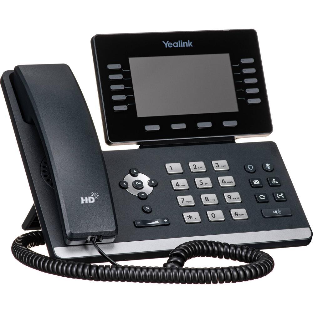 Yealink SIP-T54W Teléfono de Negocios de Nivel Medio con Pantalla Ajustable y Tecnología