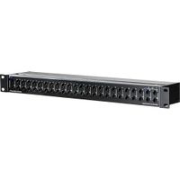 ART P48 Rackmount Patch Bay 48 Canales Balanceados 1/4"" TRS, Chasis de Acero 1RU, Diseño