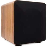Audioengine S6 Subwoofer 6"" 210W Activo Walnut - Respuesta de Frecuencia 33 a 132 Hz, Ampl
