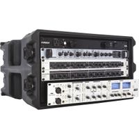 Gator Rack Case G-PRO-6U-19 6 Espacios Roto-Moldeado con Lids Removibles y Asa Lateral
